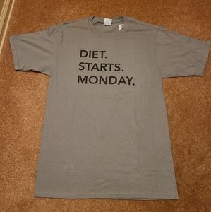 Diet Starts Monday t-shirt
